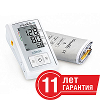 Автоматический тонометр Microlife BP A3 Plus (с адаптером)